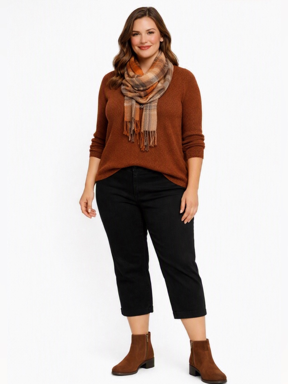 NWT Torrid Crop Black Jeans Size 1X 14/16 Minimalist Super Soft Pull-On Stretch